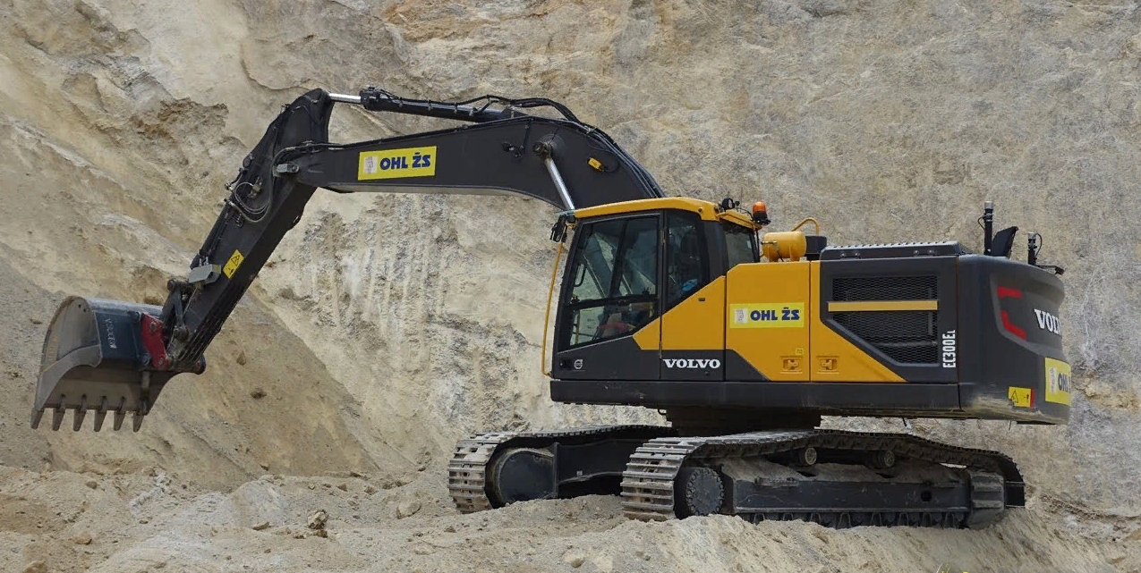 гусеничный экскаватор Volvo EC300E